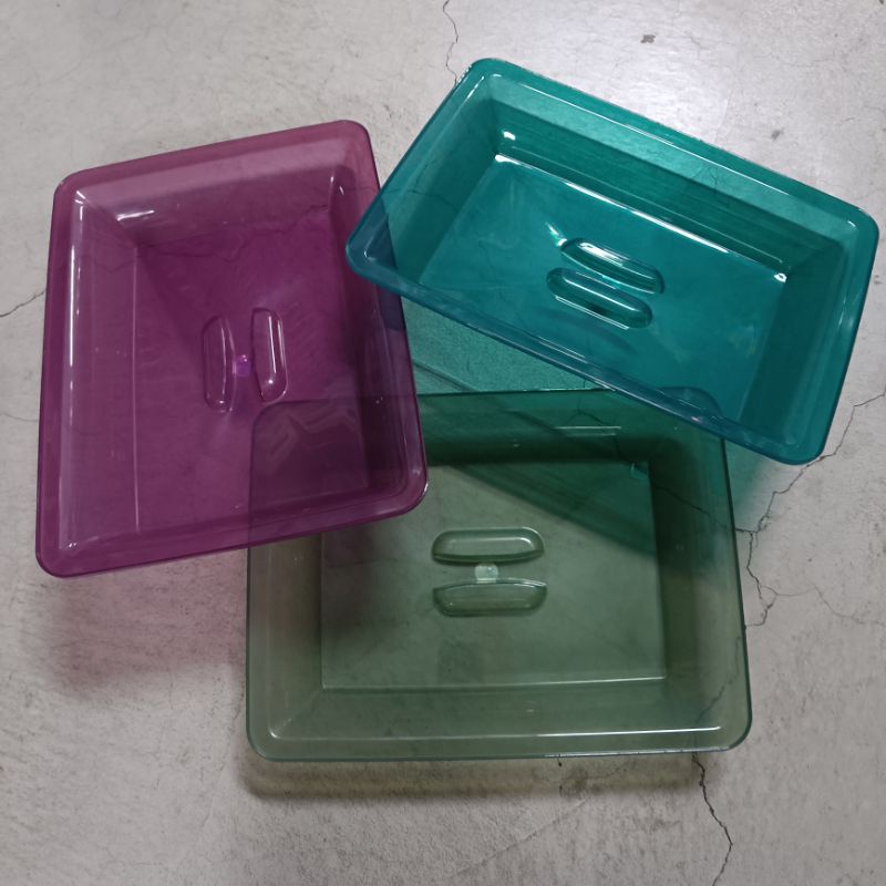 Ax15l 隨機出貨 透明 托盤 水果盤 塑膠 大盤子 方形盤 塑膠盤 蔬果盤