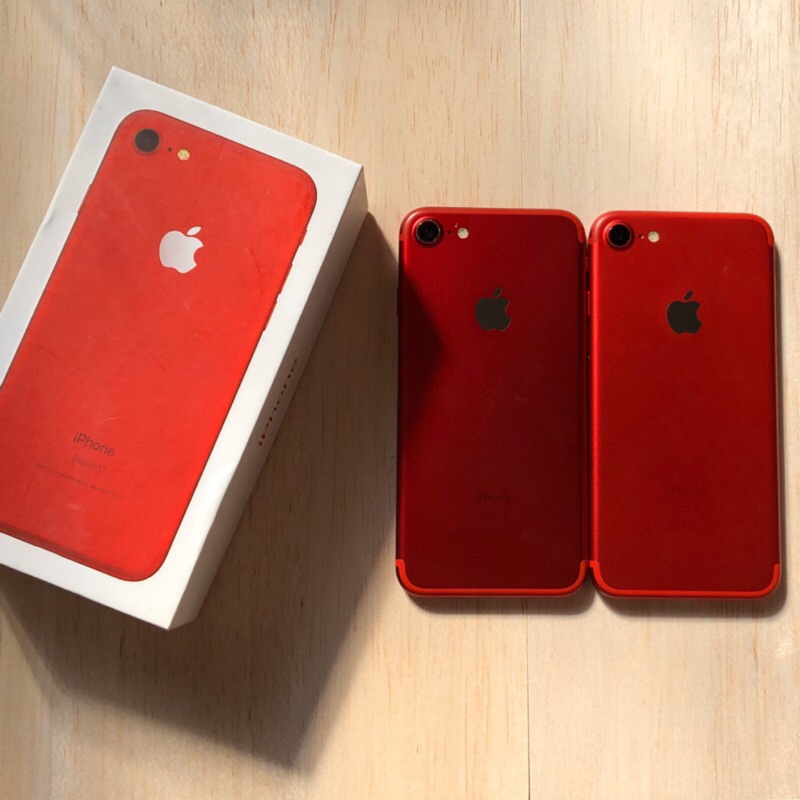 🌟新年喜氣紅 iphone 7 i7 128G(4.7吋）紅色 95成新