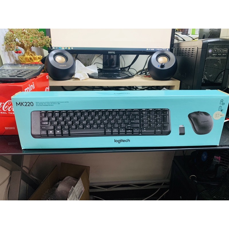 羅技 免運 logitech MK220 含運 無線鍵盤滑鼠組 無線鍵鼠組 無線鍵盤 無線滑鼠 繁體注音鍵盤 鍵盤滑鼠