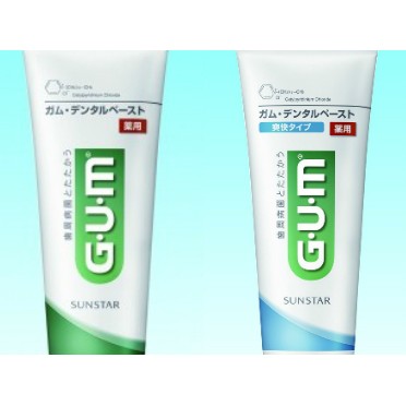 日本 Sunstar GUM 牙周 護理 牙膏  兩款可選 口腔 清新 爽快薄荷 120g