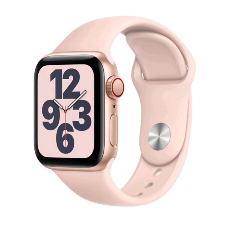 情人節禮物Apple Watch SE 40mmGPS金色鋁金屬錶殼；運動型錶帶7999元附發票