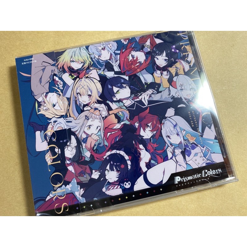 現貨全新日版にじさんじprismatic Colors Cd 專輯彩虹社vtuber 蝦皮購物