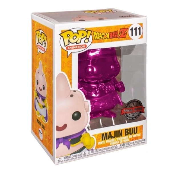 柴寶趣 FUNKO POP 111 魔人 普烏 MAJIN BUU 胖普烏 金屬版 電鍍版 七龍珠 正版