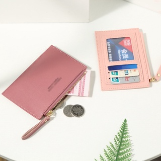 韓國女士迷你錢包創意卡包pu拉鍊小零錢包男卡包