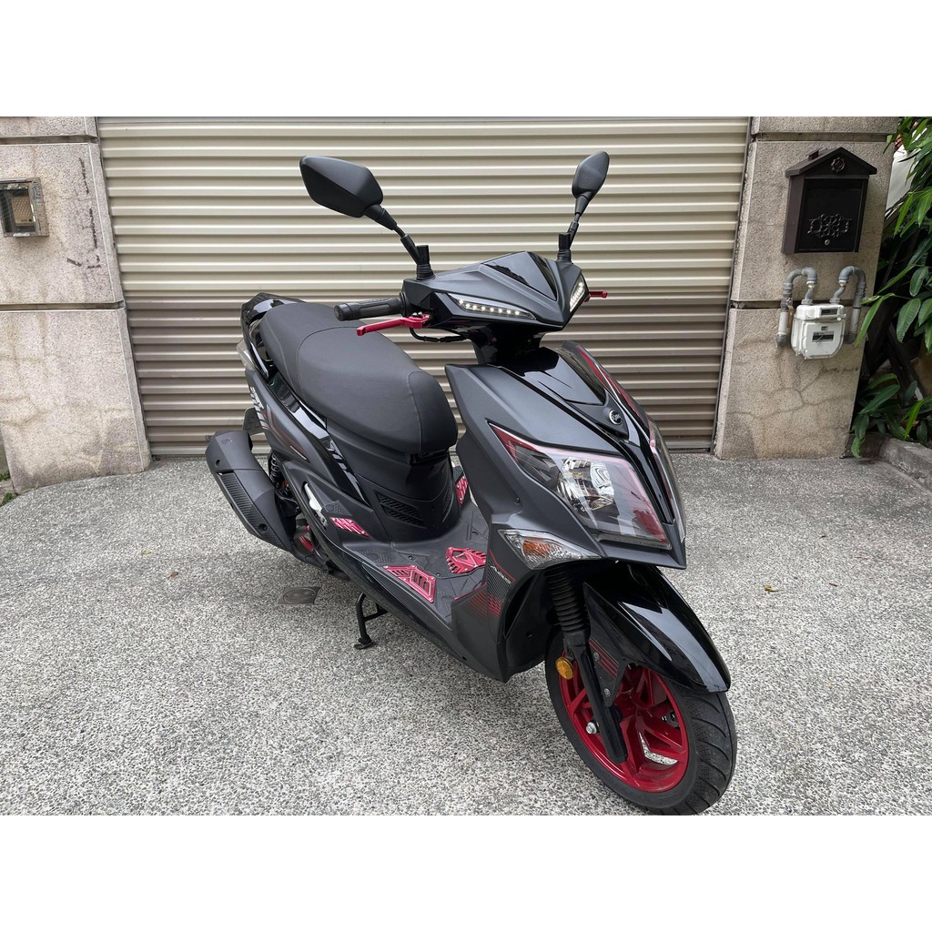 幽浮二手機車 Sym Jets 125 Abs 低里程美車消光黑2019年 999元牽車專案開跑 蝦皮購物