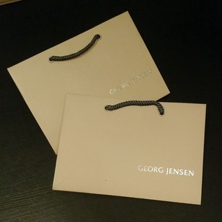 Georg Jensen【喬治傑生】品牌小紙袋 19.5 x 13.5 x 6.8 cm 送禮 收藏