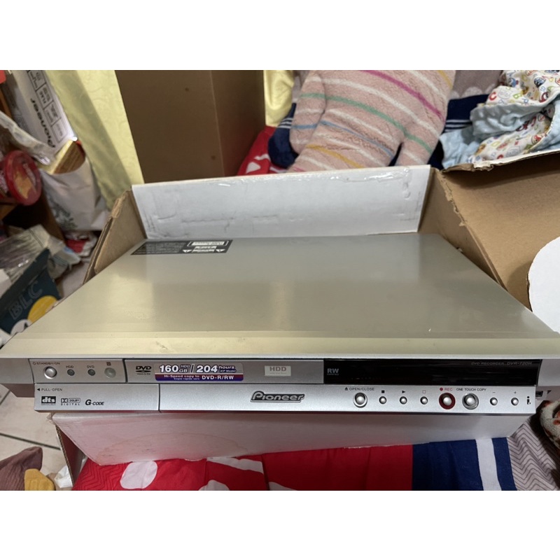 Pioneer先鋒牌DVR-720H-S高畫質DVD錄放影機