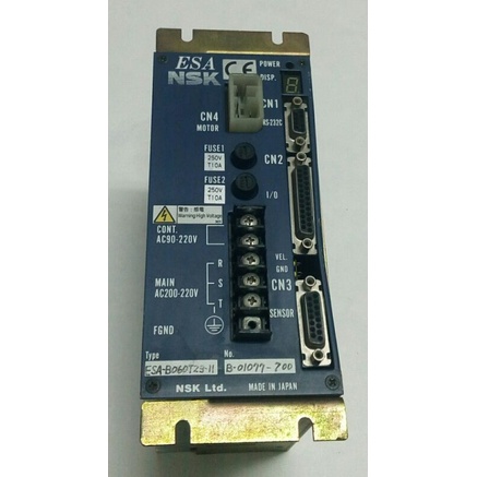 🌞二手現貨保固 NSK驅動器 ESA-B060T23-11 放大器RS-232C大扭矩伺服驅動器 MEGATORQUE