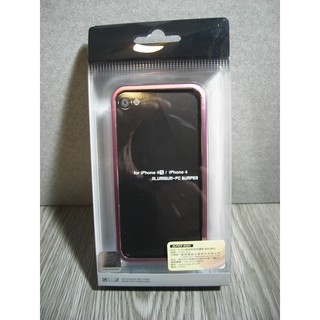 全新-LUXX 極致鋁框 LUCS-003 保護殼 APPLE iPHONE4 / iPhone 4S /保護套/手機殼