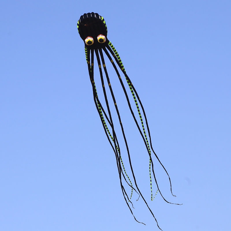 店铺上新2022新款8-23米3D立體軟體大章魚大型大風箏成人特大風箏濰坊巨型