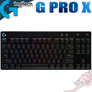 Logitech 羅技 G PRO X 80% RGB 機械式鍵盤 PC PARTY