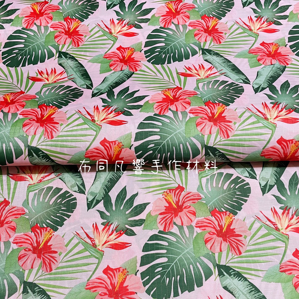 現貨g2 004 210d牛津布pu款 防水布 南洋風 龜背葉 扶桑花 花花系列 2色 蝦皮購物