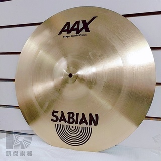 SABIAN AAX STAGE CRASH 18 吋 銅鈸 18吋【凱傑樂器】