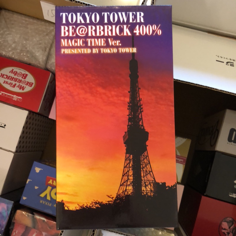 ［小麥］ 三代 東京鐵塔 TOKYO TOWER BE@RBRICK 400％ MAGIC TIME Ver.
