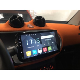 賓士 Benz smart 9吋 無碟 Android 安卓版 TS10 電容式觸控螢幕導航主機/藍芽/導航/倒車顯影