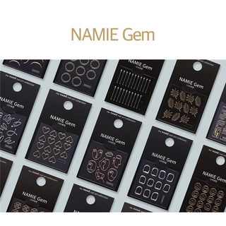 【the NAMIE】韓國貼紙 VM系列 金色 造型貼紙 美甲專用貼紙 百搭款貼紙