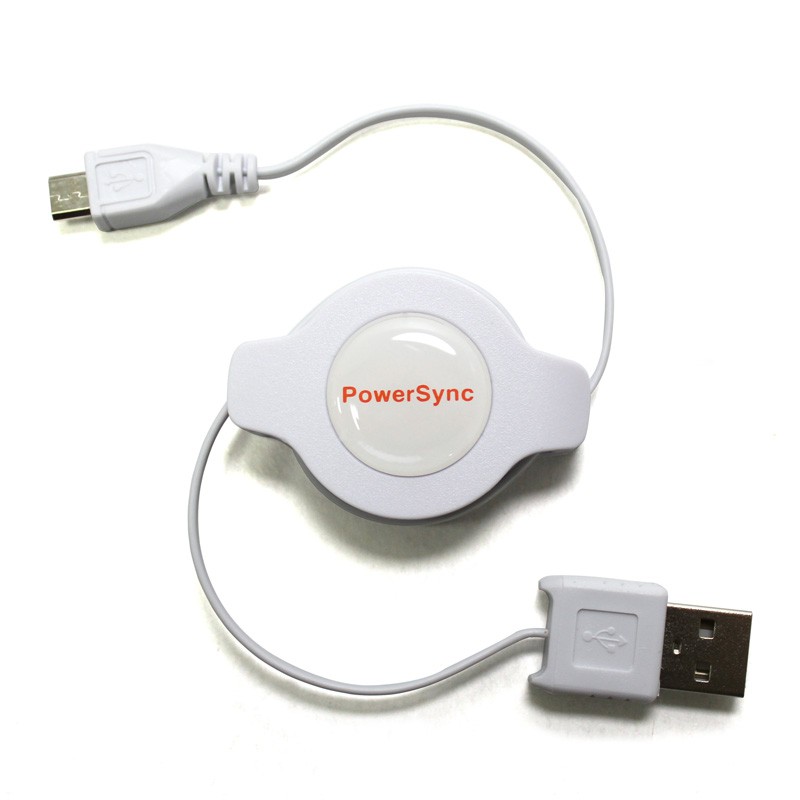 群加 PowerSync Micro USB To USB 2.0 安卓傳輸線 充電線(USB2-GFMIBRC129)
