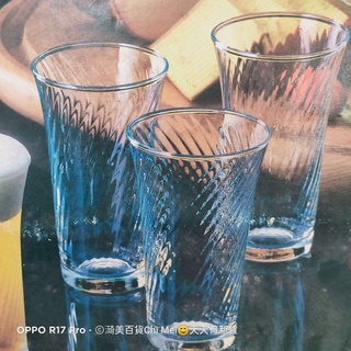 203*聲寶公司敬贈 早期 玻璃杯 水晶玻璃杯10只一組