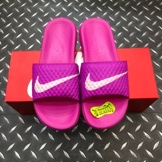 粉紫 NIKE WMNS BENASSI SOLARSOFT