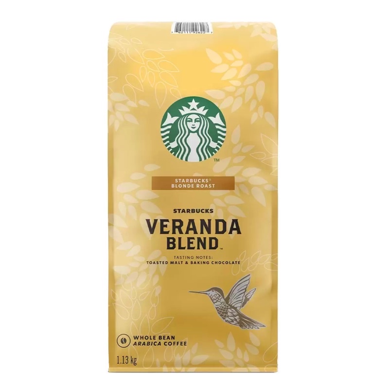 熱銷 Starbucks Veranda Blend 星巴克 黃金烘焙綜合咖啡豆 1.13公斤 costco 好市多