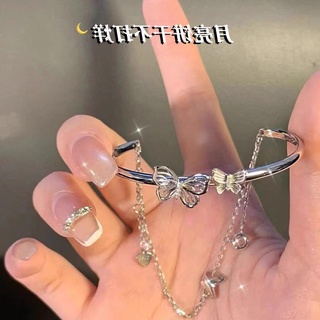 【YY】蝴蝶鏈條手鍊 半鐲半鏈網紅甜美閨蜜手鐲鏈條氣質韓版ins禮物百搭女款