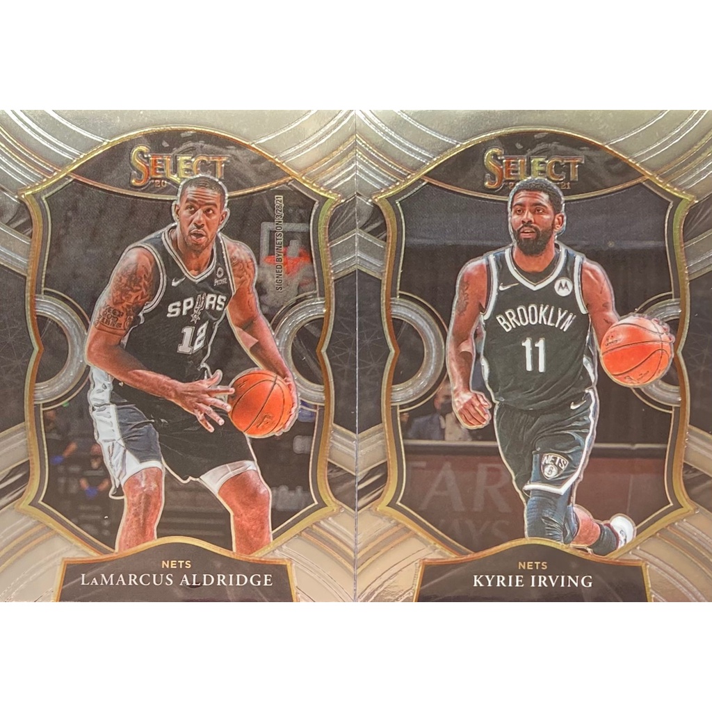 2020-21 Select 籃網隊組合包 Kyrie Irving/Lamarcus Aldridge 普卡