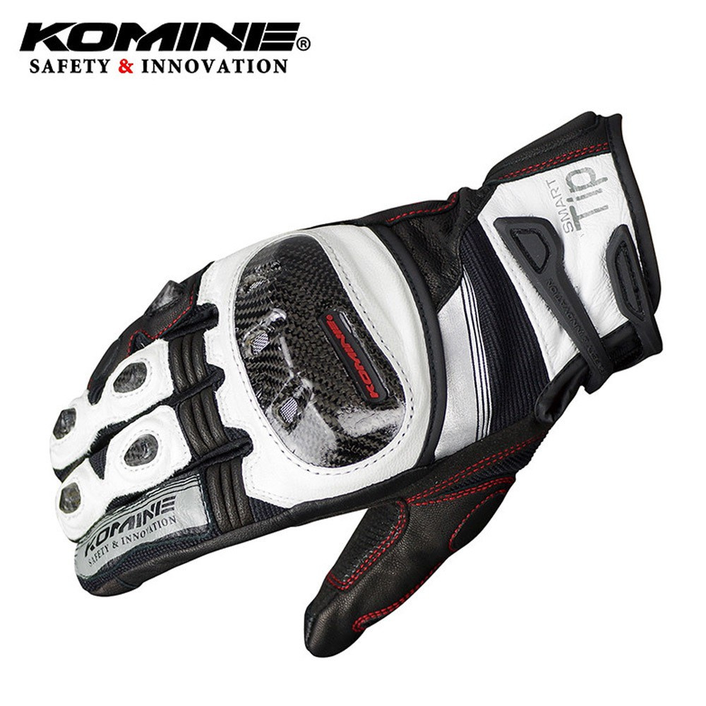 Komine Gloves GK193 新款摩托車手套摩托車賽車防摔觸屏手套