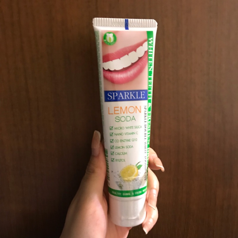 SPARKLE LEMON SODA 泰國爆紅牙膏