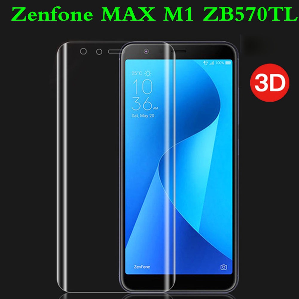華碩Zenfone Max滿版ZC550KL水凝膜Pro Plus M1 ZB570TL保護貼M2 ZB633KL保護膜
