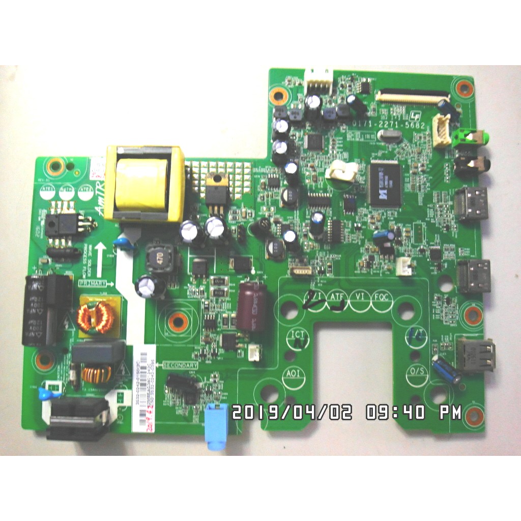[維修] JVC 32C/J32D 32吋 LED 液晶電視 主機板/三合一板 不過電/不開機 維修