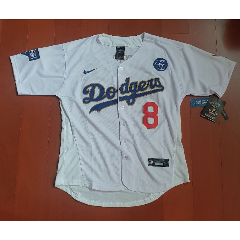 全新 MLB NIKE 洛杉磯道奇 Los Angels Dodgers Kobe Bryant 科比 紀念 棒球 球衣