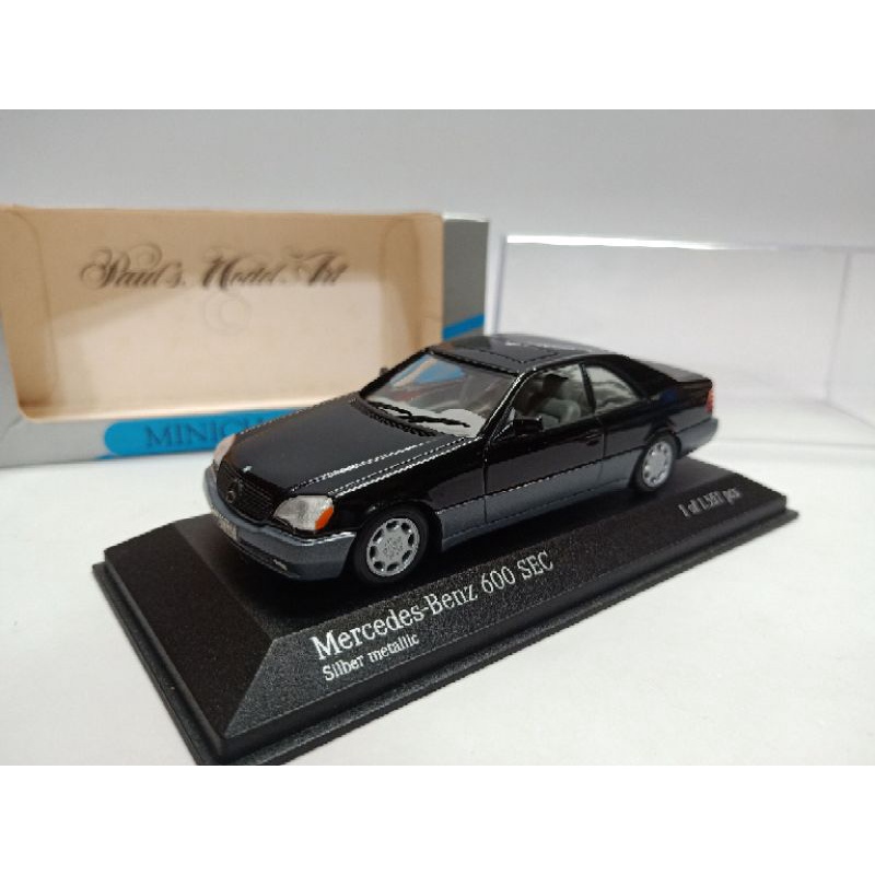 Minichamps 1:43(1/43) Mercedes Benz 600SEC V12 賓士 大水牛