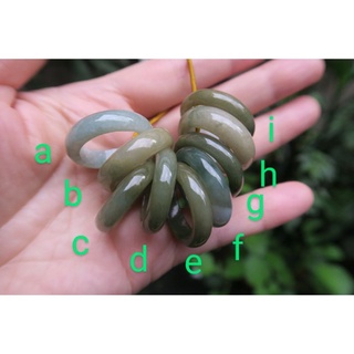 Coco緬甸玉 翡翠a貨戒指 冰糯種 內徑1.90cm 國際戒圍16號-R62