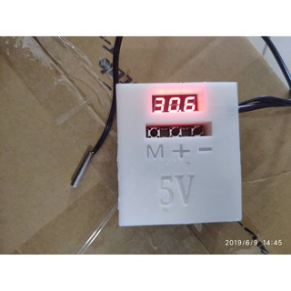 現貨 溫度感應開關 溫控風扇 溫度控制 溫度自動開關 自動降溫 usb 5V 12V 溫度偵測