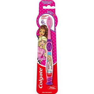 高露潔 兒童牙刷 超級軟毛 1入 芭比 (年齡 6+歲)