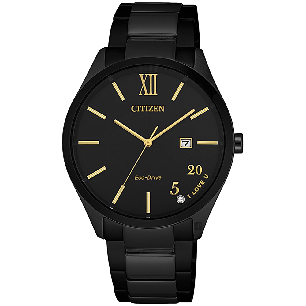 ∣聊聊可議∣CITIZEN 星辰 光動能520愛戀手錶-34.5mm  EW2457-85E