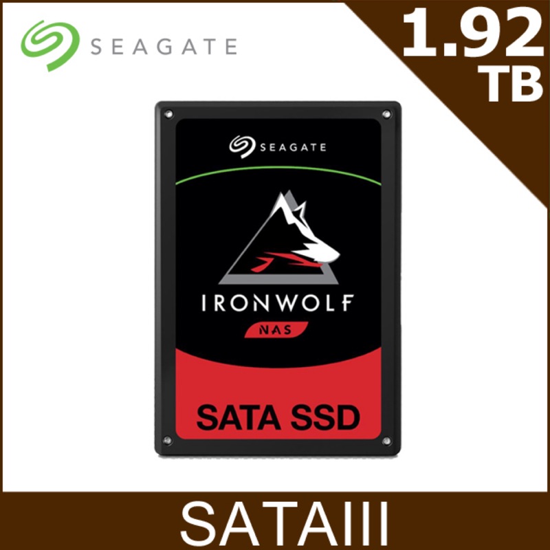 希捷IronWolf 110 那嘶狼1.92TB的價格推薦- 2025年10月| 比價比