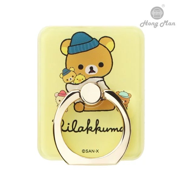 【Hong Man】日本PGA 拉拉熊系列 指環 手機支架 懶懶熊 リラックマ
