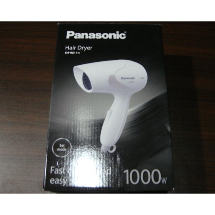 全新**【Panasonic輕巧型速乾吹風機 (EH-ND11)/輕巧/二段溫度/1000W】**