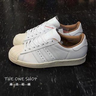 TheOneShop adidas SUPERSTAR 80s EDIFICE 白色 小白鞋 奶油底 皮革 CG3603