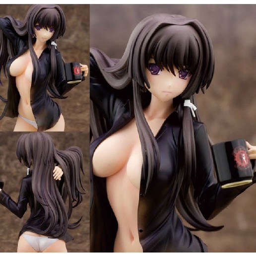 Muv Luv 篁唯依月華off Style 黑襯衫跪姿 蝦皮購物