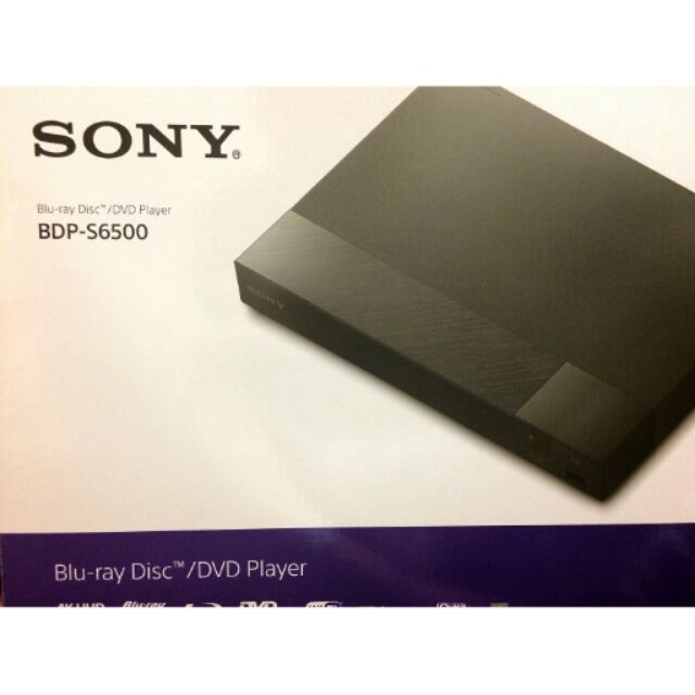 降價!SONY新力 4K 3D藍光DVD播放機BDP-S6500