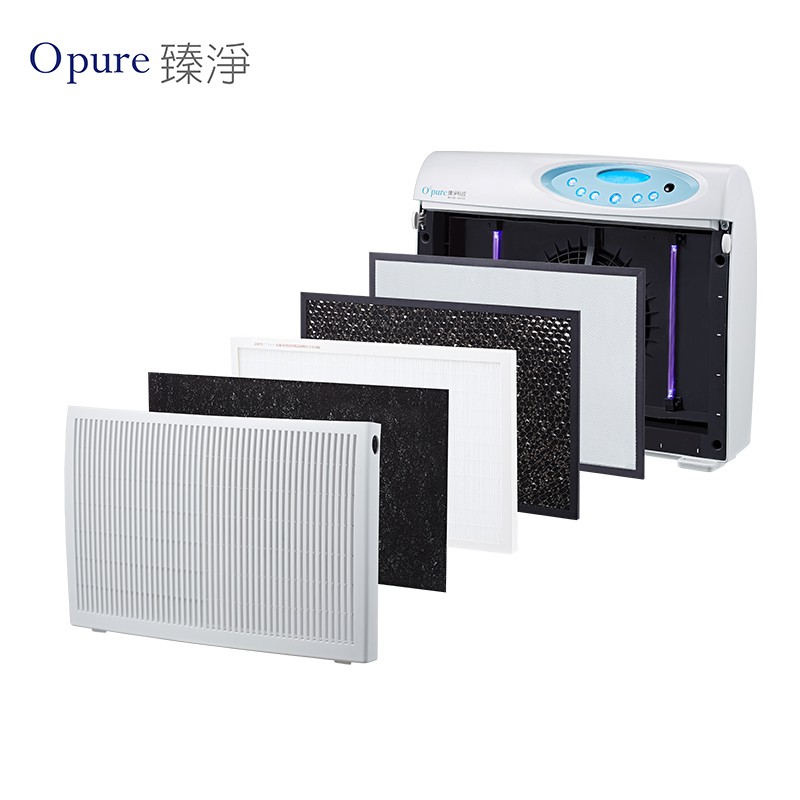 Opure 臻淨 A3/A4空氣清淨機濾網  A3/A4全套濾網一年份  廠商直送