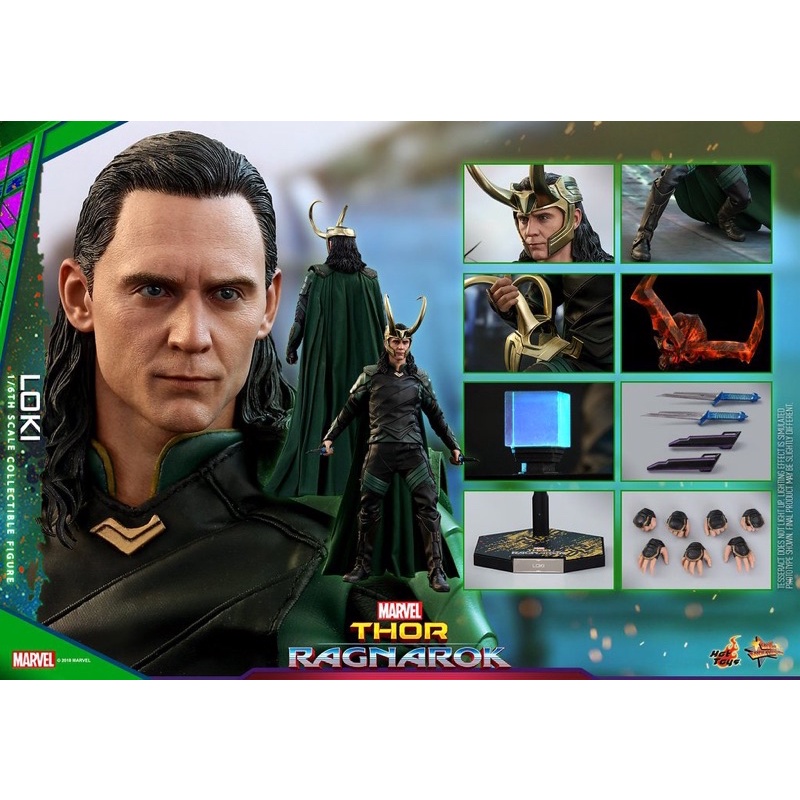 【現貨免運】Hot Toys - MMS472 -《雷神索爾3：諸神黃昏》洛基 Thor: Ragnarok Loki