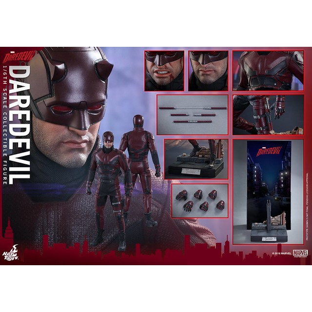 野獸國 Hot Toys – TMS003 –《 漫威 夜魔俠 》1/6 麥特梅鐸 Daredevil 非 TMS004