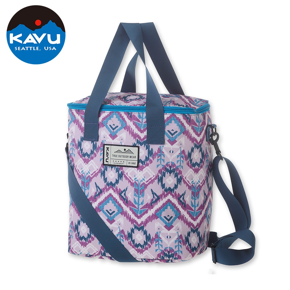 【Kavu 西雅圖】Takeout Tote 時尚保冷袋 可放保冷劑 紫色伊卡 #K91861174