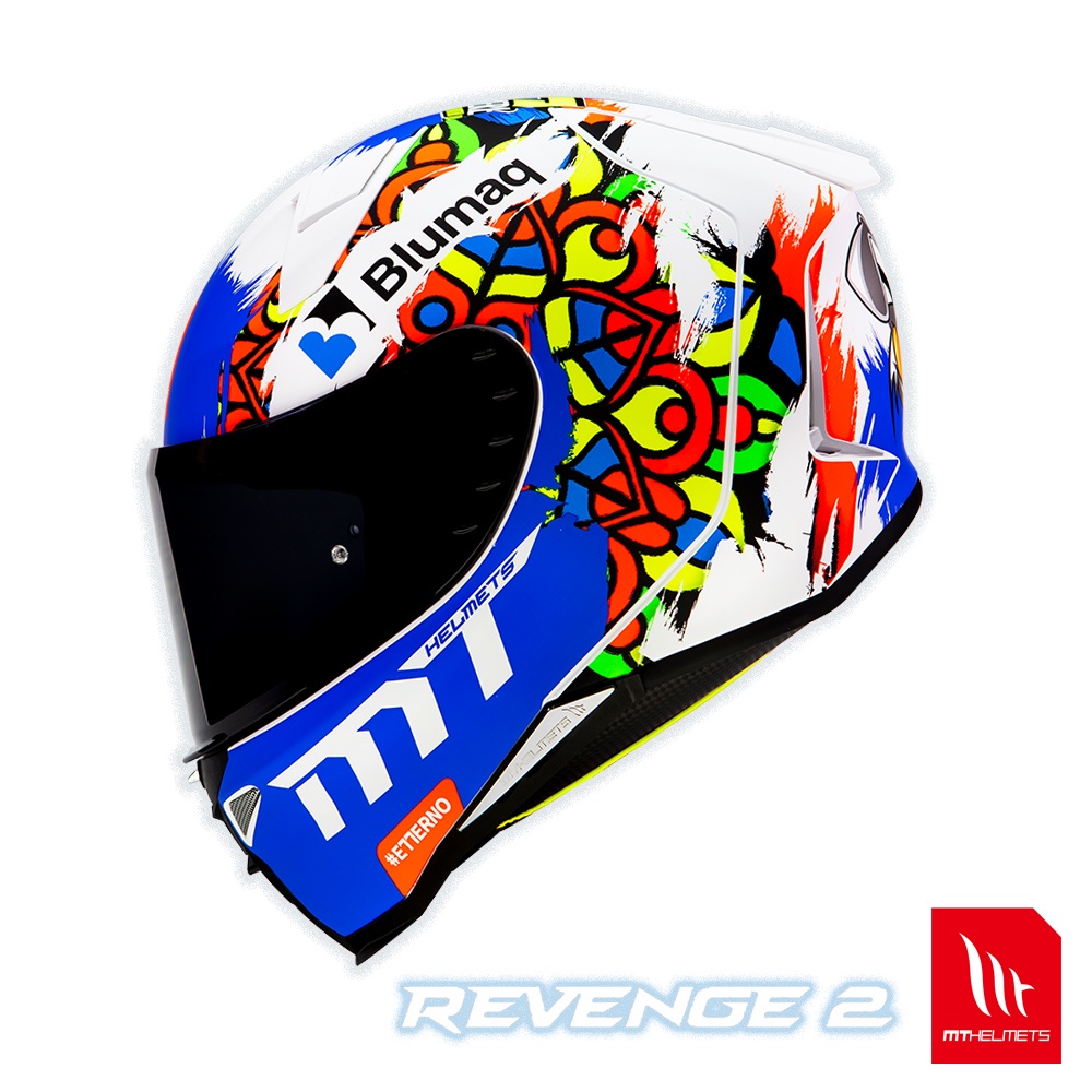 西班牙MTHELMETS MT安全帽 REVENGE 2 MOTO3 全罩安全帽 通過台灣安全認證標準