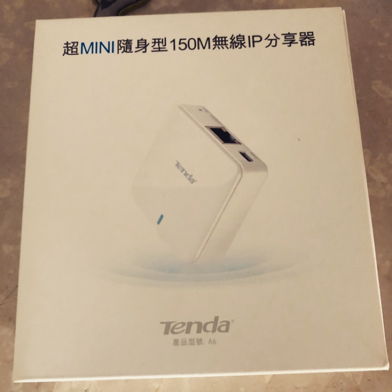 全新 Tenda A6 150M超迷你無線IP分享器
