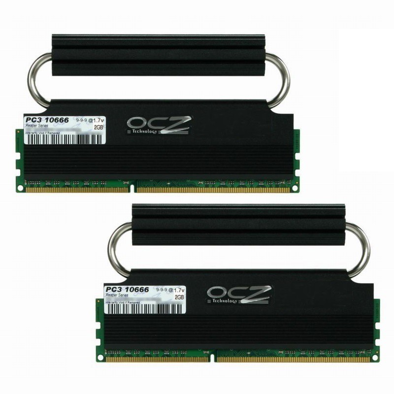 OCZ 大衛肯尼 DDR3 2GB PC3 10666 9-9-9 1.7V 桌上型記憶體、二手測試良品、售價為單支價