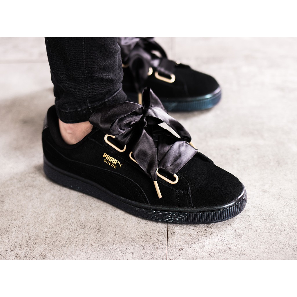 puma heart satin